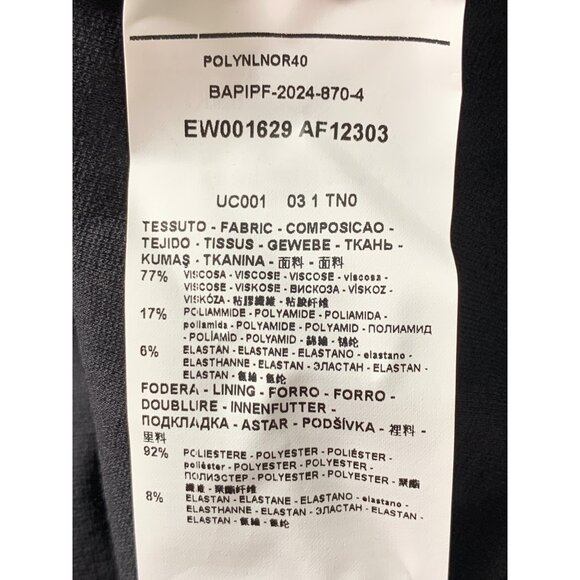 Emporio Armani Milano Jersey Midi Dress Size 12 US - Picture 9 of 13